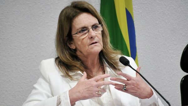 Graça Foster, presidenta de Petrobras - Sputnik Mundo