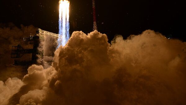 El lanzamiento del cohete pesado ruso desde el cosmódromo Plesetsk (archivo) - Sputnik Mundo