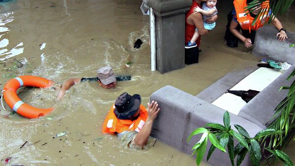 Inundacion en Filipinas - Sputnik Mundo