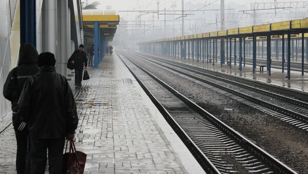Estación de trenes de Simferopol (Crimea) - Sputnik Mundo