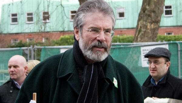 Gerry Adams, presidente de Sinn Fein - Sputnik Mundo