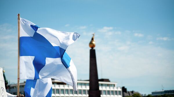 Bandera de Finlandia - Sputnik Mundo