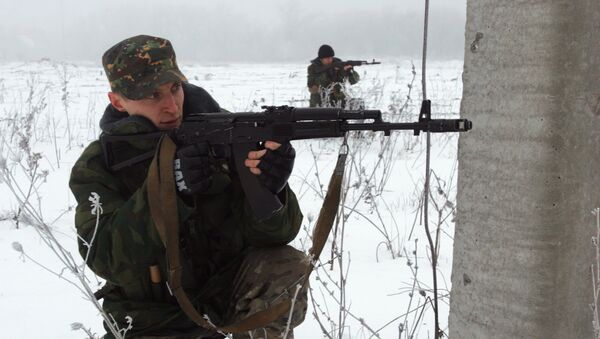Milicianos prorrusos del este de Ucrania - Sputnik Mundo