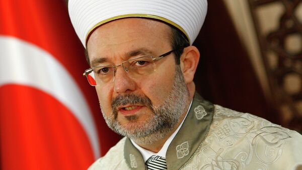 Mehmet Görmez, jefe de la Presidencia de Asuntos Religiosos de Turquía - Sputnik Mundo