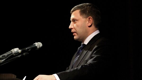Alexandr Zajárchenko, líder de la autoprocalamada república popular de Donetsk - Sputnik Mundo