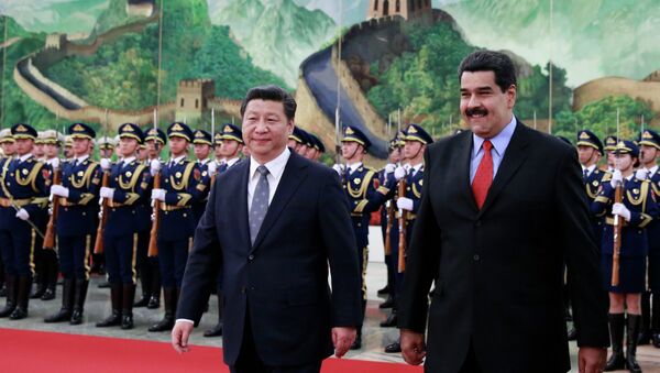 Presidente de China, Xi Jinping y presidente de Venezuela, Nicolás Maduro - Sputnik Mundo