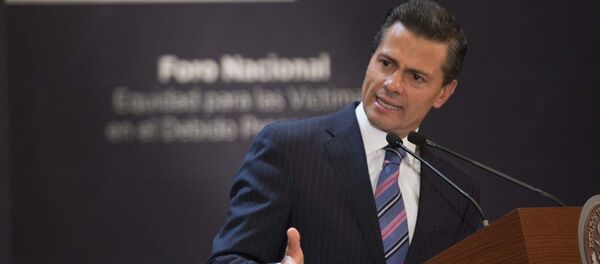 Enrique Peña, presidente de México Enrique Peña, presidente de México - Sputnik Mundo
