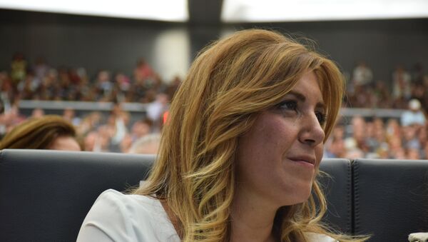 Susana Díaz, presidenta de Andalucía - Sputnik Mundo