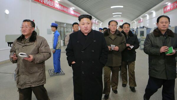 Kim Jong-un, líder norcoreano - Sputnik Mundo