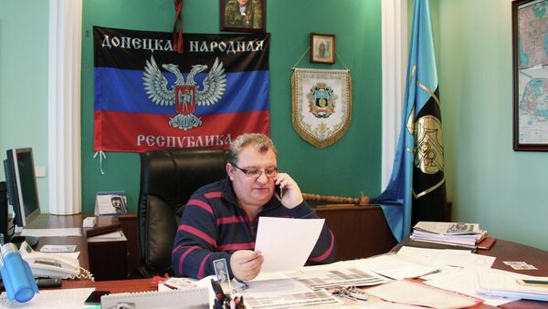 Ígor Martínov, alcalde de Donetsk - Sputnik Mundo