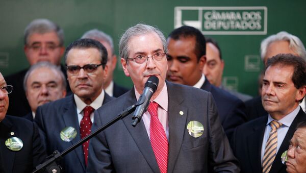 Eduardo Cunha, presidente de la Cámara de los Diputados de Brasil - Sputnik Mundo