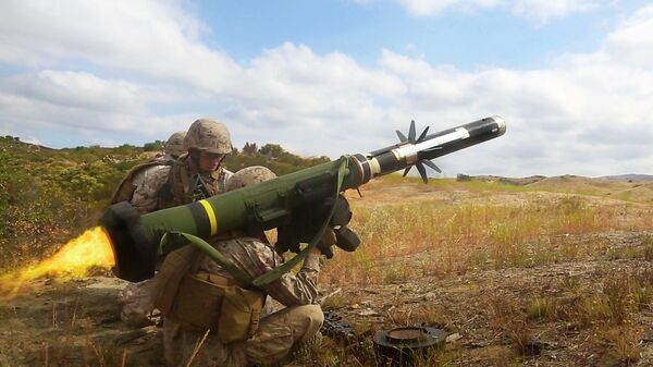 The FGM-148 Javelin Anti-tank Guided Missile - Sputnik Mundo