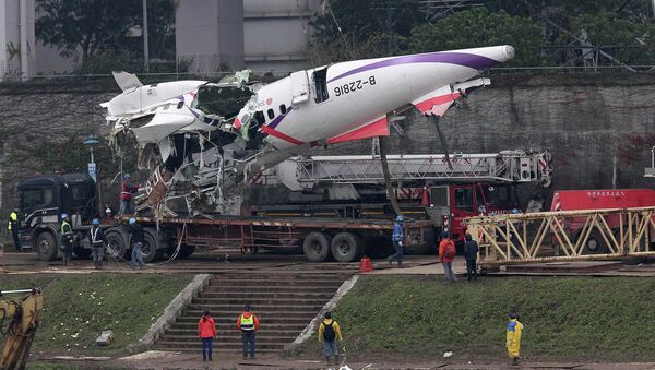 Catástrofe del avión de TransAsia Airways en Taiwán - Sputnik Mundo