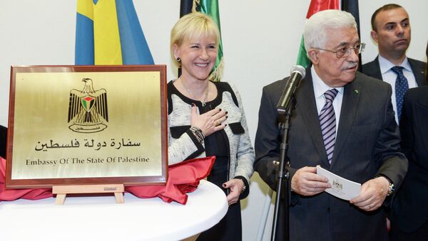Palestina abre en Suecia su primera embajada en Europa Occidental - Sputnik Mundo