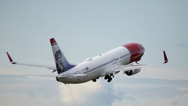 Boeing 737 de la aerolínea Norwegian - Sputnik Mundo