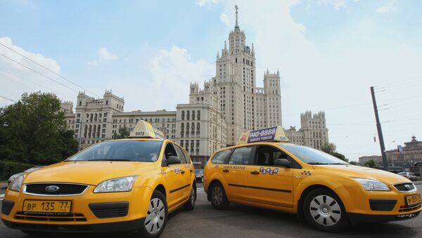 Taxis en Moscú - Sputnik Mundo