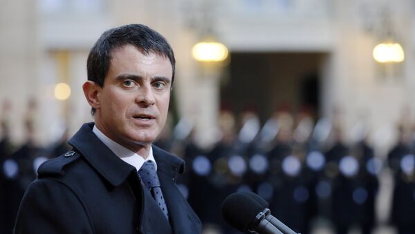 Manuel Valls, primer ministro de Francia, - Sputnik Mundo