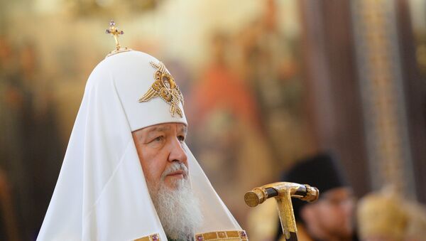 Богослужение по случаю 6-й годовщины интронизации патриарха Кирилла - Sputnik Mundo