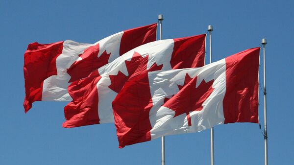 Banderas de Canadá - Sputnik Mundo