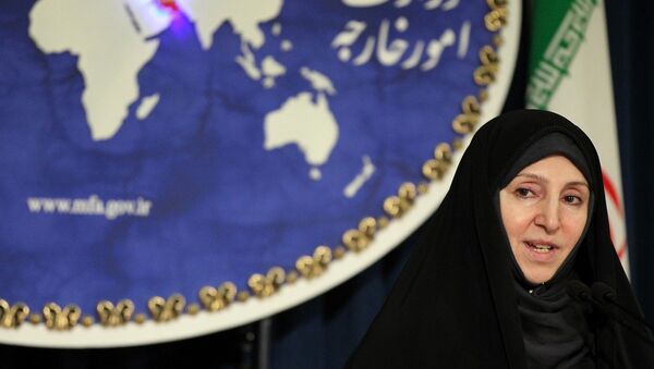 Iranian spokeswoman of the foreign ministry, Marzieh Afkham - Sputnik Mundo