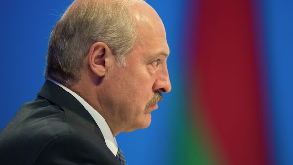Alexandr Lukashenko, presidente de Bielorrusia, - Sputnik Mundo