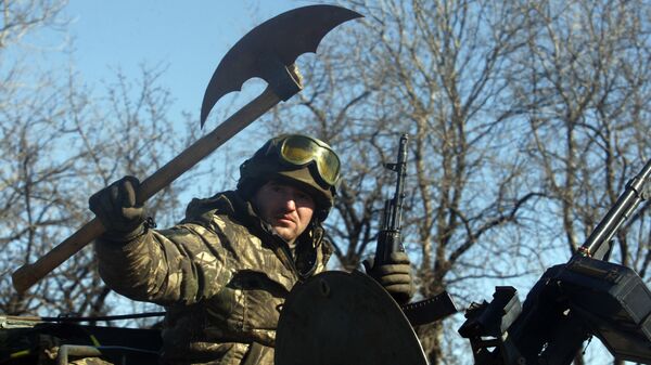 Militar ucraniano - Sputnik Mundo