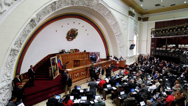 Vista general de la Asamblea Nacional Constituyente de Venezuela (Archivo) - Sputnik Mundo