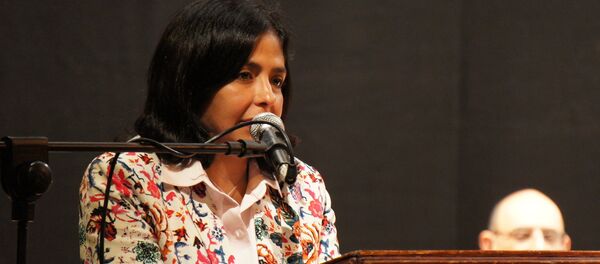 Delcy Rodríguez, ministra de Relaciones Exteriores de Venezuela Delcy Rodríguez, ministra de Relaciones Exteriores de Venezuela - Sputnik Mundo