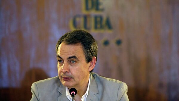 José Luis Rodríguez Zapatero, expresidente del Gobierno de España - Sputnik Mundo