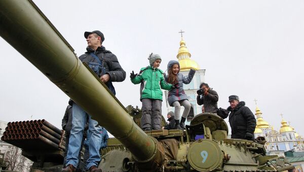 Niños en Ucrania - Sputnik Mundo