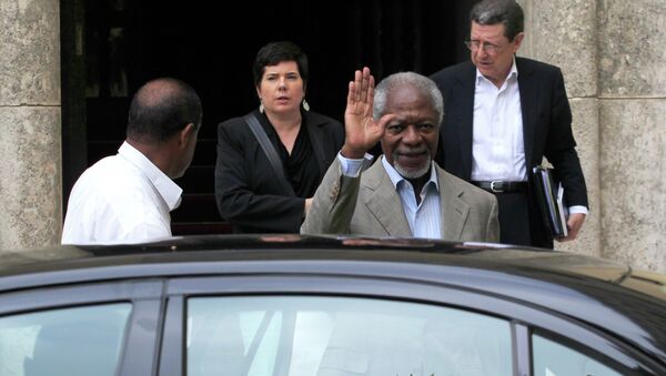 Former U.N. Secretary-General Kofi Annan - Sputnik Mundo