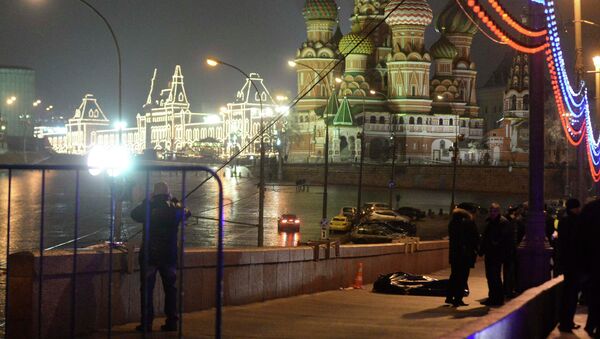 Lugar del asesinato del opositor ruso Borís Nemtsov en Moscú - Sputnik Mundo