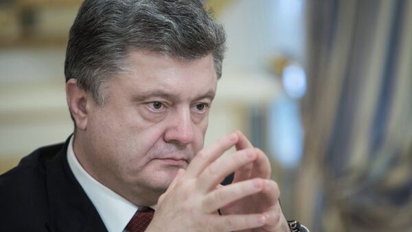 Petró Porishenko, presidente de Ucrania - Sputnik Mundo