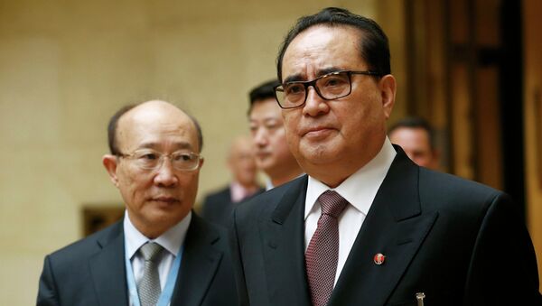 Ri Su Yong, ministro de Asuntos Exteriores de Corea del Norte - Sputnik Mundo