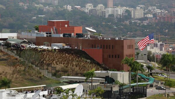 Edificio de la embajada estadounidense en Caracas - Sputnik Mundo
