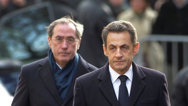 Nicolas Sarkozy con Claude Gueant - Sputnik Mundo