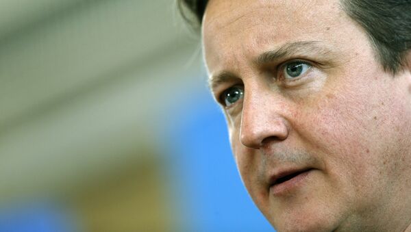 David Cameron, primer ministro de Reino Unido - Sputnik Mundo