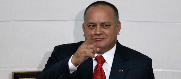 Diosdado Cabello, presidente de la Asamblea Nacional de Venezuela Diosdado Cabello, presidente de la Asamblea Nacional de Venezuela - Sputnik Mundo