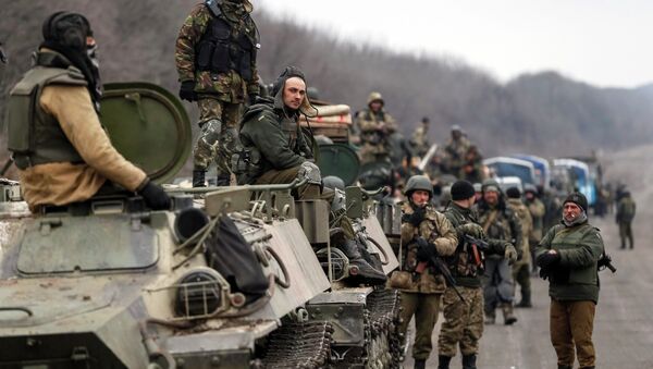 Miembros de las Fuerzas Armadas de Ucrania - Sputnik Mundo