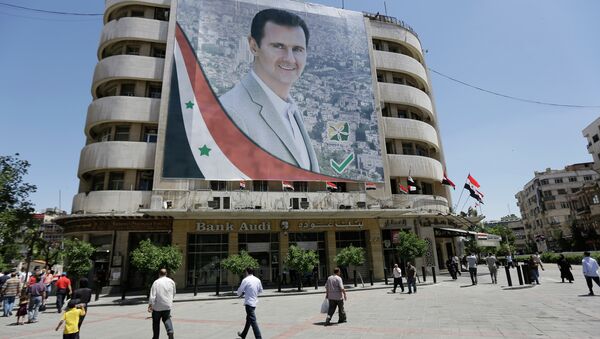 Imagen de Bashar Asad, presidente sirio - Sputnik Mundo