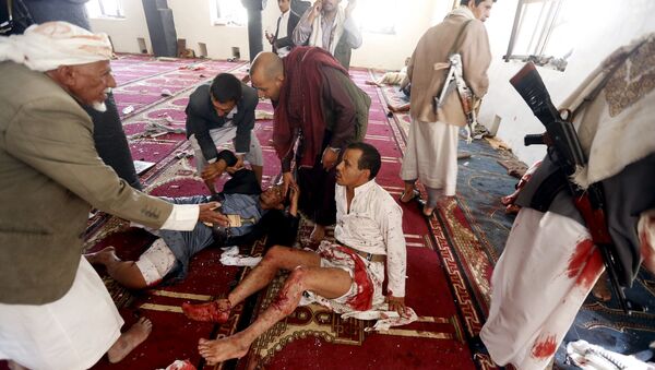 Al menos 40 muertos en una cadena de atentados en la capital de Yemen - Sputnik Mundo