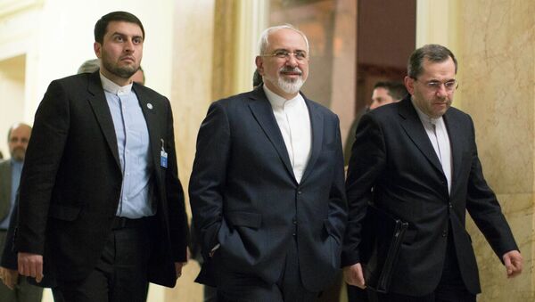 Mohamad Yavad Zarif, ministro de Exteriores de Irán (C) - Sputnik Mundo