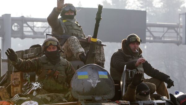 Soldados de ejército de Ucrania - Sputnik Mundo