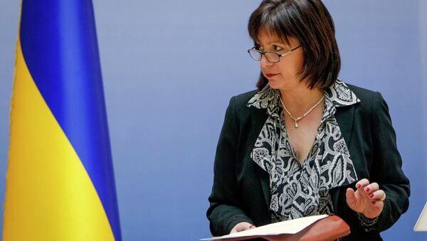 Natalie Jaresko, ministra de Finanzas de Ucrania - Sputnik Mundo