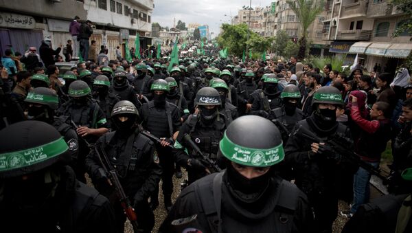 Militantes de Hamás - Sputnik Mundo