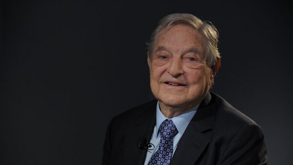 George Soros, fundador y jefe de Open Society Foundations (archivo) - Sputnik Mundo