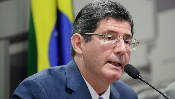Joaquim Levy, ministro de Hacienda de Brasil - Sputnik Mundo