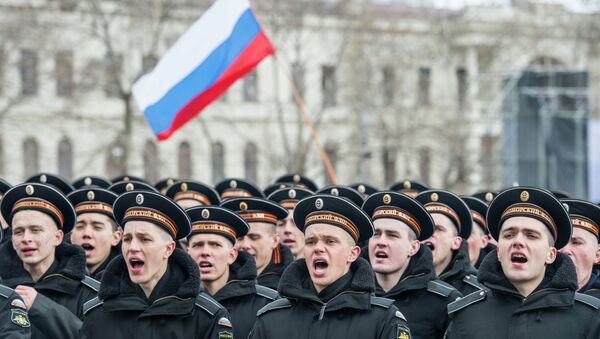 Празднование годовщины Крымской весны в Крыму - Sputnik Mundo