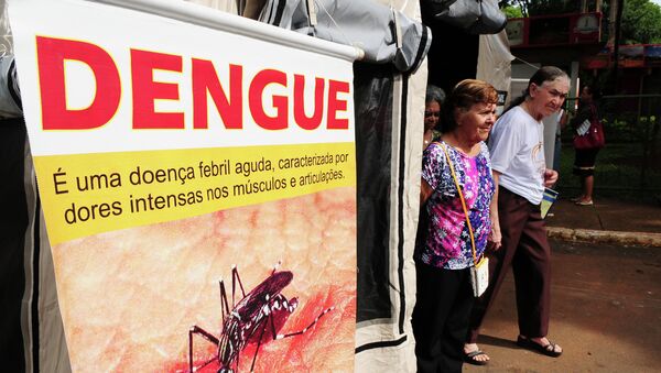 Brasil registró 460.500 casos de dengue en los primeros tres meses de 2015 - Sputnik Mundo
