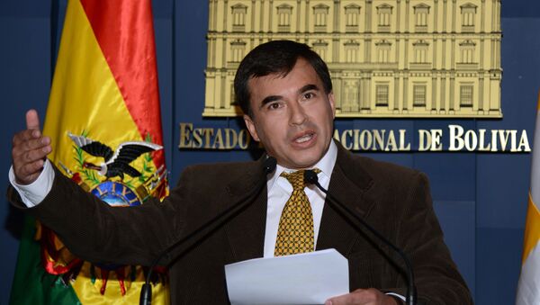 Juan Ramón Quintana, ministro de la Presidencia de Bolivia - Sputnik Mundo
